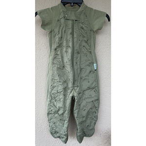 ergoPouch Organic Winter Long Sleeved 2 in 1 Sleeping Suit Bag 1.0 Tog 8-24 Mos